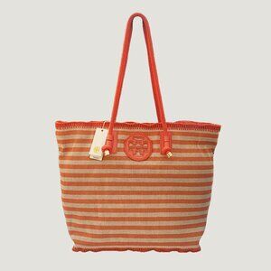 Tory Burch Oversized Stripe Tote